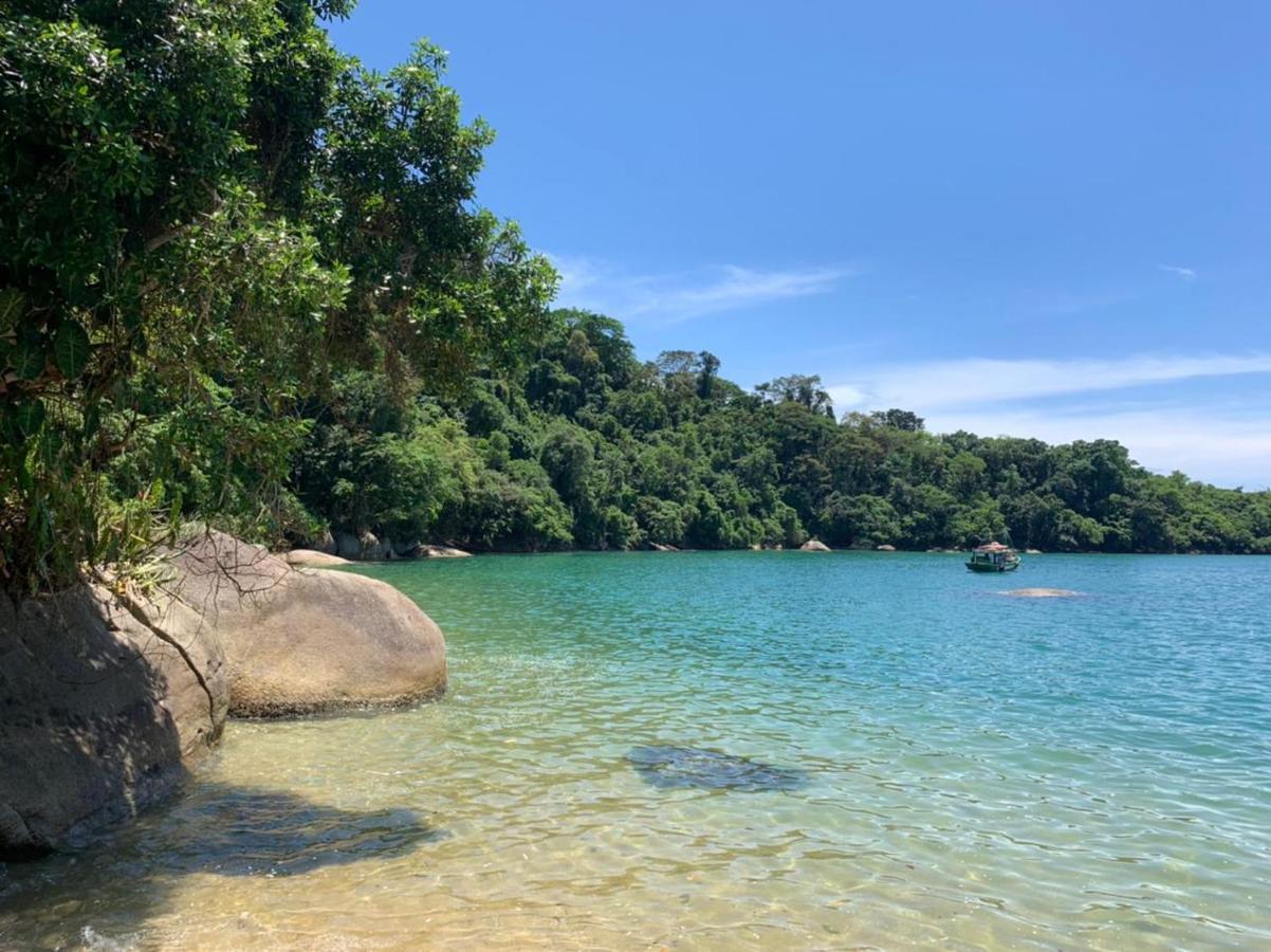 Refugio Na Frente Do Mar Em Ilha De Araujo Villa Parati Exterior foto