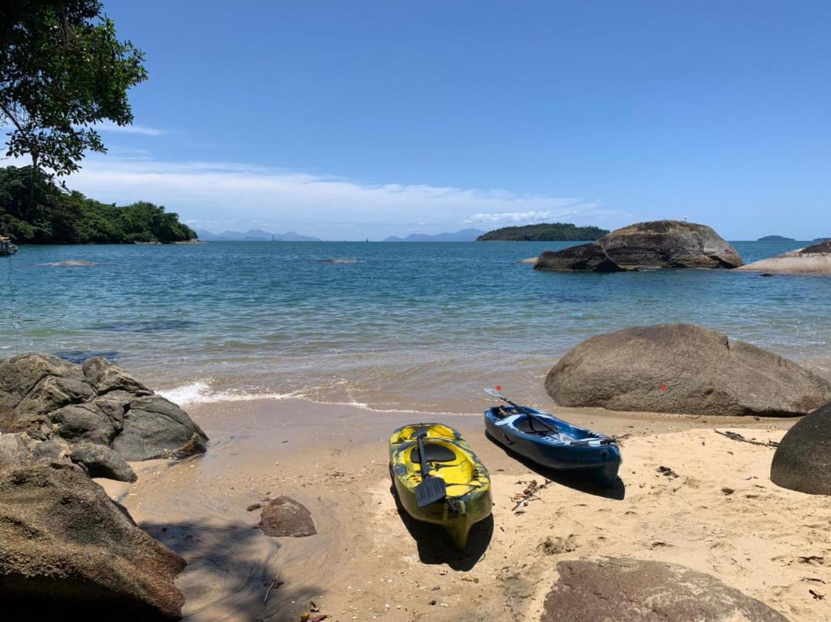 Refugio Na Frente Do Mar Em Ilha De Araujo Villa Parati Exterior foto