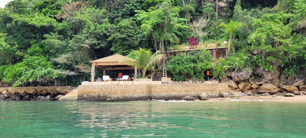 Refugio Na Frente Do Mar Em Ilha De Araujo Villa Parati Exterior foto